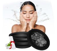 PAIKIUU Collapsible Face Bowl for Ice, Bowl for Face Ice Bath Facial Cold Plunge Face Plunge Folding Ice Washbasin for Acne Relief Vagus Nerve Stimulation and Pore Shrinking