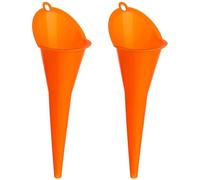 PAIKIUU Long Funnel for Car Plastic Oil Funnel for Engine Long Neck Oil Fuel Diesel Funnels for Filling Automotive Motorcycle Engine Oils, Lubricants, Water, Diesel Fuel, Kerosene and Other Liquids