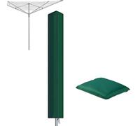 PAIKIUU Rotary Washing Line Cover with Drawstring Oxford Fabric Clothes Airer Whirligig Cover Whirly Dryer Cloth for Outdoor Clothes Airer Garden Parasol 165x16x16CM