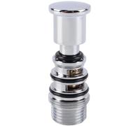 PAIKIUU Shower Diverter Valve Spring-Loaded Chrome-Plated Brass Water Bathroom Diverter Valve for Water Flow Control
