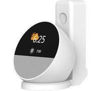 PAIKIUU Wall Mount for Echo Pop Smart Speaker Stand Holder for Echᴏ Pop No Screws and Drill Needed Cable Hidden Storage Compatible with Google Nest White