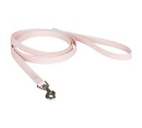Paikka Glow Leash Dog Leash Pale Pink Fluorescent With Waste Bag Holder