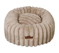 PAIKKA Orthopedic Plush Dog Bed Gray With Memory Foam Comfort