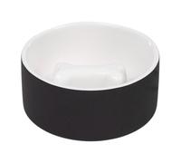 PAIKKA Slow Feeding Bowl Black Size M 15 cm Diameter Cooling Ceramic 750ml
