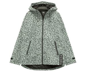 Paikka Unisex Raincoat Green Leo Reflective For Two-Legged Waterproof