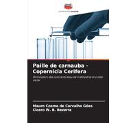 Paille de carnauba - Copernicia Cerifera: Élimination des colorants bleu de méthylène et cristal violet