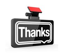 PAILON Car Thank You Light, Fun Car LED Light with Remote, Finger Screen for Car Window, Automotive Rear Window Light Sign Thank You Logo, Cool Funny Car Accessories Gadgets