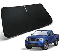 PAIMOHO Windshield Sun Shade for 2006-2021 Nissan Frontier Accessories, Car Front Window Sun Visor Protector & Heat Shield | 240T Sunshade Protection Blocks UV Rays Keep Your Car Cooler