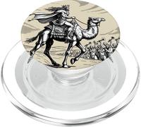 Paimon Crowned Voyager of the Endless Sands PopSockets PopGrip for MagSafe