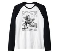Paimon Crowned Voyager of the Endless Sands Raglan Baseball Tee
