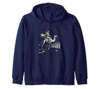 Paimon Crowned Voyager of the Endless Sands Zip Hoodie