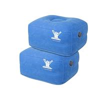 Pain Free At Sea 2pc Small Inflatable Blocks Bundle - Portable Posture Therapy Air Pillow, Support Resistance, Strength, Balance for Neck, Shoulder, Hips, Pelvis, Back, Lumbar, Knees & Lower Body Work