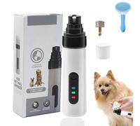 Pain-Free Nail Trimmer, Silent Groom Pro Dog Nails, Nail Clippers, USB Rechargeable Quiet Pet Nails Grinder, for Small to Large Pets (1)