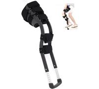 Pain Frees Knee Crutch Hands Frees Crutches Assistive Device Walking with Leg Supports for Disability Elderly Injury Ankle Fracture