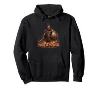 Pain Fuels Strength Spartan Warrior Motivation Pullover Hoodie