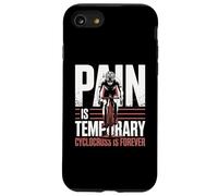 Pain Is Temporary Cyclocross Forever Bike Cyclocross Bike Case for iPhone SE (2020) / 7/8
