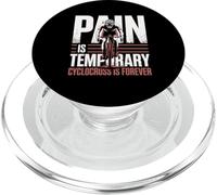 Pain Is Temporary Cyclocross Forever Bike Cyclocross Bike PopSockets PopGrip for MagSafe