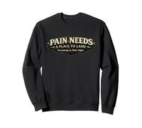 Pain Needs A Place To Land Inspirational Design Emotional Sweatshirt