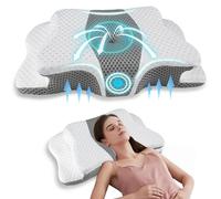 Pain Relief Cervical Pillow for Neck Support, Adjustable Ergonomic Pillow Cozy Sleeping, Odorless Orthopedic Memory Foam Pillow, Contour Bed Pillow for Side Back Stomach Sleeper