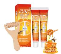 Pain Relief Gel - Joint Relief Cream - Bee Venom Cream for Arthritis with Roller Massager - Muscle & Joi_nt Pain Relief Crea_m Arthritis Set - Quickly Relieve Joint Discomfort & Sooth Muscle Soreness
