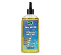 Pain Relief Massage Oil - Deep Tissue Therapy for Muscles & Joints - Fast-Absorbing, Non-Greasy Formula - Suitable for All Skin Types - 100% Natural (50ml Clear Dropper)