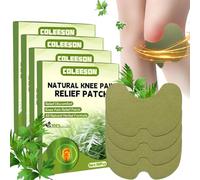 Pain Relief Patch for Knee, 40Pcs Knee Pain Relief Patches, Knee Patches Pain Relief Plaster Wormwood Herbal Knee Pain Relief Patches Relieves Muscle Soreness in Knee, Neck, Shoulder