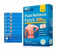 Pain Relief Patches, 60 PCS Heat Patches for Back Pain,Deep Heat Pain Patches, Long Lasting Effect,Promote Blood Circulation,Relief Knee Back Muscle Cervical Vertebra,Medicated Plaster for Joint Pain