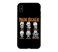 Pain Scale Cute Nurse Skeleton Halloween Trauma Funny Case for iPhone XS Max