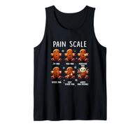 Pain Scale Gingerbread Christmas Nurse Cookies Trauma Nurse Tank Top