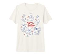 Pain Scale Goose Funny RN NICU CNA Nurse Pediatric Nursing Premium T-Shirt