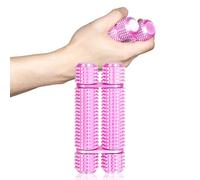 Pain Stim Fidget Roller for Adults Office Desk Stress Relief Sensory Aid ADHD Anxiety Fidget Tool Pocket Spinner Gifts for Him Her Colleagues(Pink,Full Grip)