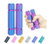 Pain Stim Fidget Roller for Adults Office Desk Stress Relief Sensory Aid ADHD Anxiety Fidget Tool Pocket Spinner Gifts for Him Her Colleagues(Purple,Compact)