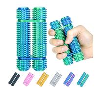 Pain Stim Fidget Roller for Adults Office Desk Stress Relief Sensory Aid ADHD Anxiety Fidget Tool Pocket Spinner Gifts for Him Her Colleagues(Green,Compact)