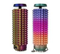 Pain Stimming Fidget Keychain | Spiky Keyring Sensory Toys | 3D Printed Spiked Grip Stimulation Keychains | Handheld Pocket Pain Stimming Spiky Fidget Roller Toy for Teens & Adults