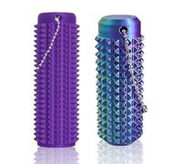 Pain Stimming Fidgets, 2 Pcs 3D Printed Spiky Stim Keychain Fidget Sensory Toy for Adults & Teens Stress Relief & Focus Office Workers Novelty Gifts
