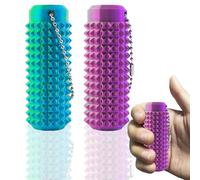 Pain Stimming Fidgets,Little Ouchies, 2 Pcs Portable Vibrant Colors Stim Tool,Stress Relief and Focus Enhancement, Fidget Keychain for Use in Offices, Classrooms,Travel