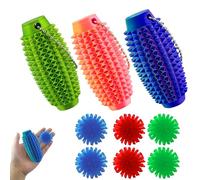Pain Stimming Fidgets, Portable Vibrant Colors Stim Tool for Stress Relief Focus, Spiky Fidget Toy Keychain for Adults Teens, Ideal Novelty Gift for Office Parties Holidays