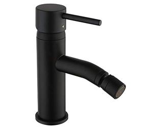 Paini - Diana Single Lever Bathroom Mixer Tap for Bidet in Brass, Black and Matte Finish, Attractive Design, Entirely Produced and Processed in Italy