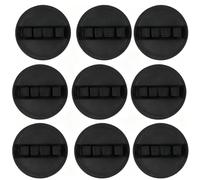 Painless Exfoliating Bath Scrub Pads, Gentle Body Scrubber Elastic Loops, Skin-Friendly No-Pain Exfoliator, Gently Removes Dead Skin, Unclogs Pores for Silky Smooth Skin, Reusable Shower Pad, 13CM