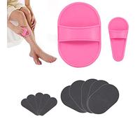 Painless Hair Removal Sponge New Portable Body Depilation,Refill Pads for Hair Remover Buffer,Depilatory Sanding Device Hair,Physical Hair Removal Tool Depilation Tool