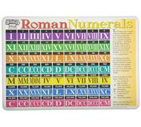 Painless Learning Roman Numerals Placemat 12 x 17.5 inches