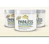 Painless - Pain Relieving cream for Arthritis, Muscle Pains, Carpal Tunnel & more! (Limited Edition) - Pack of 3
