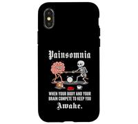 Painsomnia Tug-of-War | Funny Brain vs Body Sleep Struggle Case for iPhone X/XS