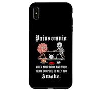 Painsomnia Tug-of-War | Funny Brain vs Body Sleep Struggle Case for iPhone XS Max