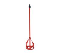 Paint and Mud Mixer Bit, Steel Hex Rod Power Tool Resin Mixer Bit Replacement for Grout Mortar - Fits All Standard Drills