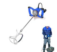 Paint and Plaster Mixer Cement Mixer 2600W Concrete Mixer Resin Mixer 6 Speed Control, M14 Stirring Tool Mount, Electric Mixing Paddle Concrete Tools for Mortar, Paint, Plaster, Cement, Adhesive
