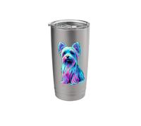 Paint Art Australian Silky Terrier Sydney Silky Stainless Steel Insulated Tumbler