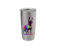 Paint Art Dutch Shepherd Stainless Steel Insulated Tumbler