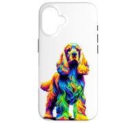 Paint Art English Cocker Spaniel Spaniels Case for iPhone 16