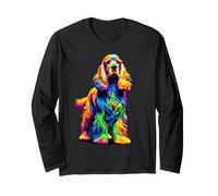 Paint Art English Cocker Spaniel Spaniels Long Sleeve T-Shirt